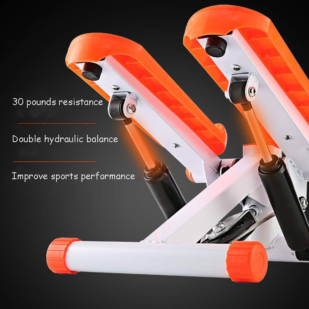 Equipo de ejercicio multifuncional paso a paso Quemar calorías Fitness Ejercitador aeróbico con bandas de resistencia Gimnasio doméstico
