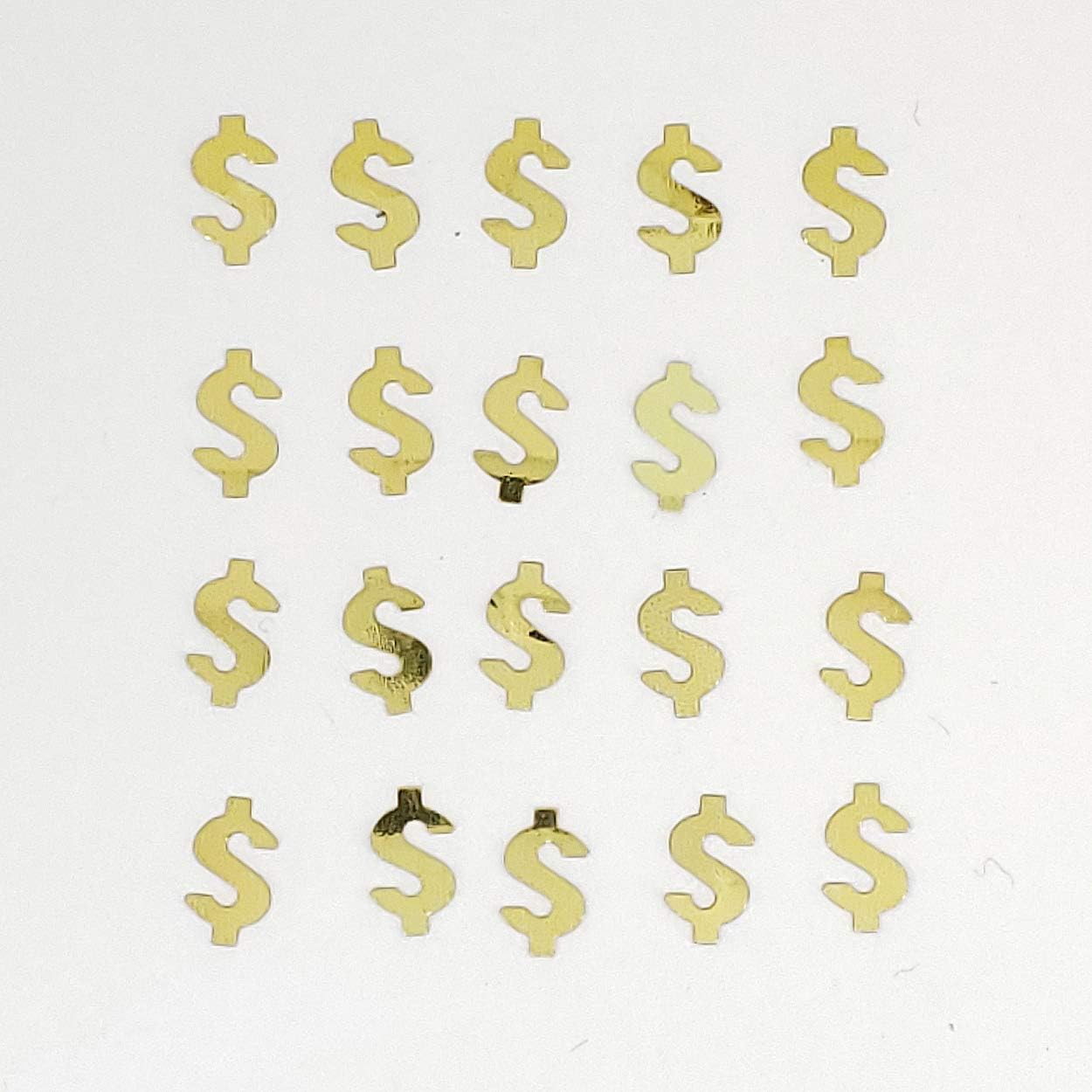 Confeti Dollar Sign Gold – 2 bolsas de media onza (1 oz) #8891 Q01