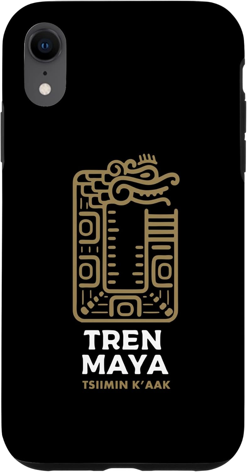 Funda de tren maya para iPhone XR Tren Maya