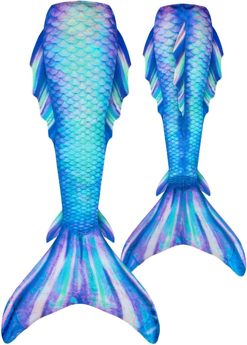 Fin Fun Atlantis Kids – Piel de cola de sirena resistente al desgaste – Inserto de monofina no incluido, para niñas