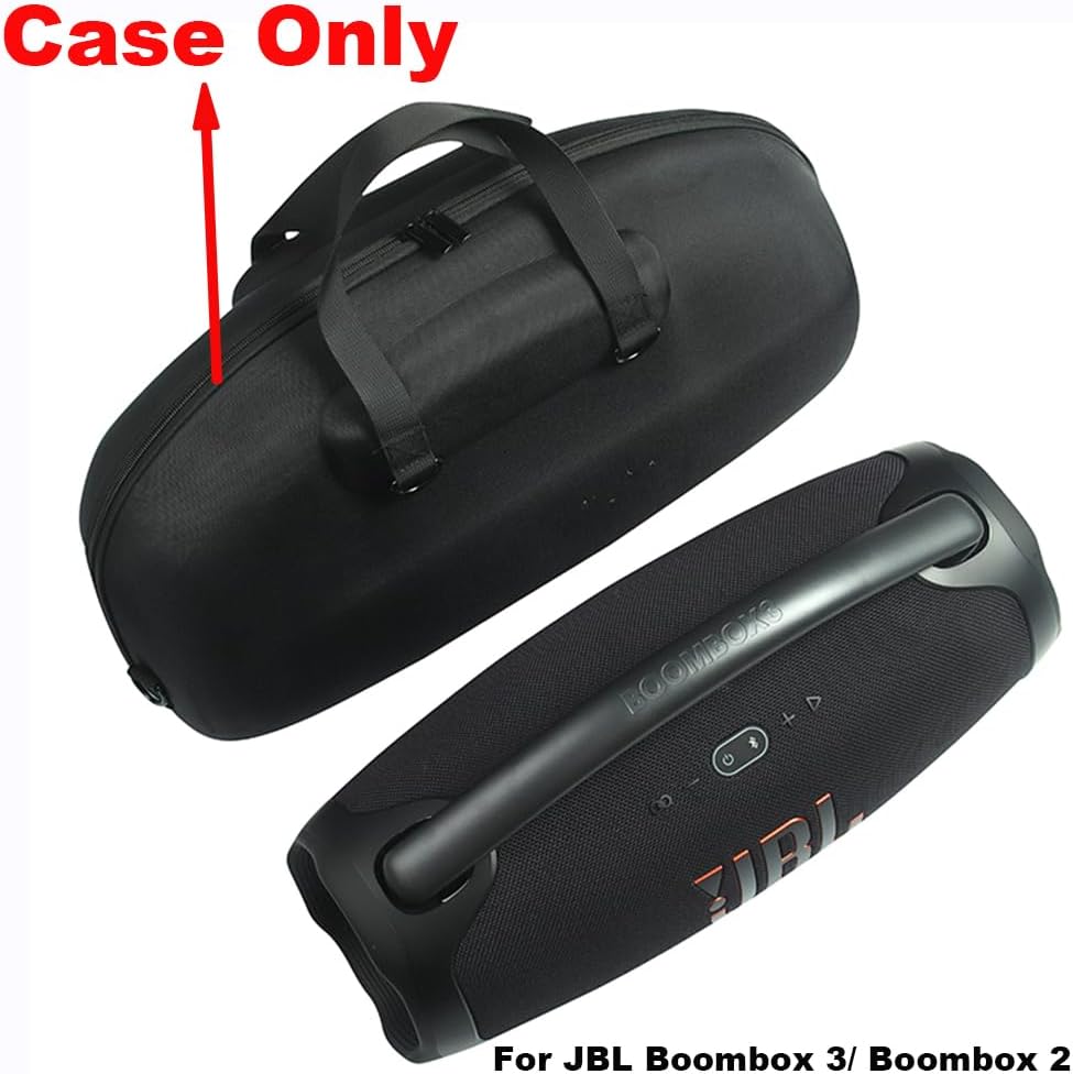 XDQDFDC Hard Travel Case for JBL Boombox 3 Boombox 2 Powerful Waterproof Bluetooth Boombox Speakers Carrying Case