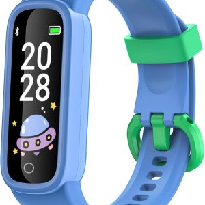 EURANS Rastreador de actividad física para niños, niñas y adolescentes, rastreador de actividad diario impermeable con monitor de frecuencia EURANS Rastreador de actividad física para niños, niñas y adolescentes, rastreador de actividad diario impermeable con monitor de frecuencia