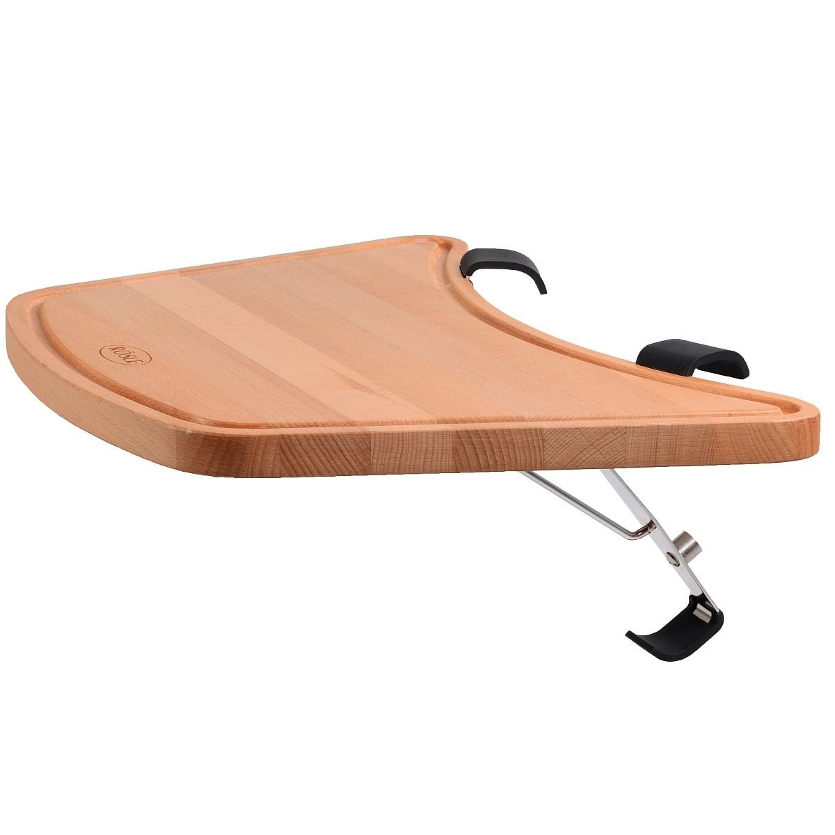 Rösle 25025 Mesa de parrilla desmontable para barbacoa, color negro