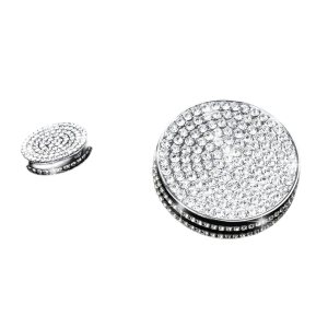 Compatible con Cadillac CT4 CT5 XT4 CT6 XT5 XT6 Accesorios brillantes para mujer Control Volumen Cubierta Accesorio (Plata) Compatible con Cadillac CT4 CT5 XT4 CT6 XT5 XT6 Accesorios brillantes para mujer Control Volumen Cubierta Accesorio (Plata)