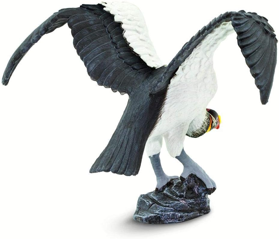 Safari Ltd. Figura de buitre rey  Figura detallada de plástico de 4.75 pulgadas  Divertido juguete educativo para niños, niñas y niños a partir de 3