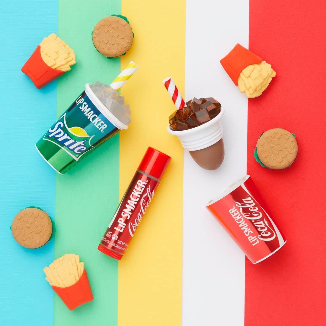 Lip Smacker Colección Coca Cola, bálsamo labial infantil – Coca-Cola & Sprite, trío