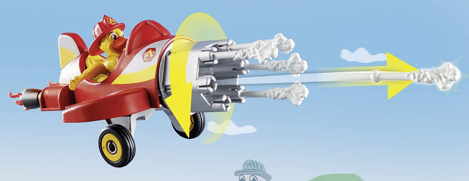 Playmobil Duck On Call – Camión de rescate de incendios
