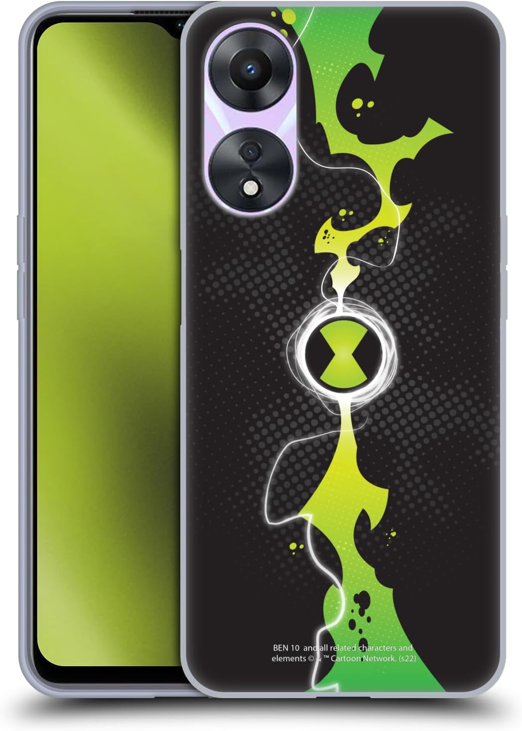 Head Case Designs Officially Licensed Ben 10 Omniverse Omnitrix Graphics Soft Gel Case Compatible with Oppo A78 4G