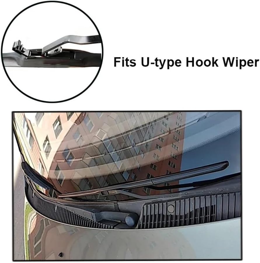 Escobillas híbridas para limpiaparabrisas delantero, compatibles con Kia Carnival YP 2014-2020, limpiaparabrisas para ventana, automóvil, cepillos