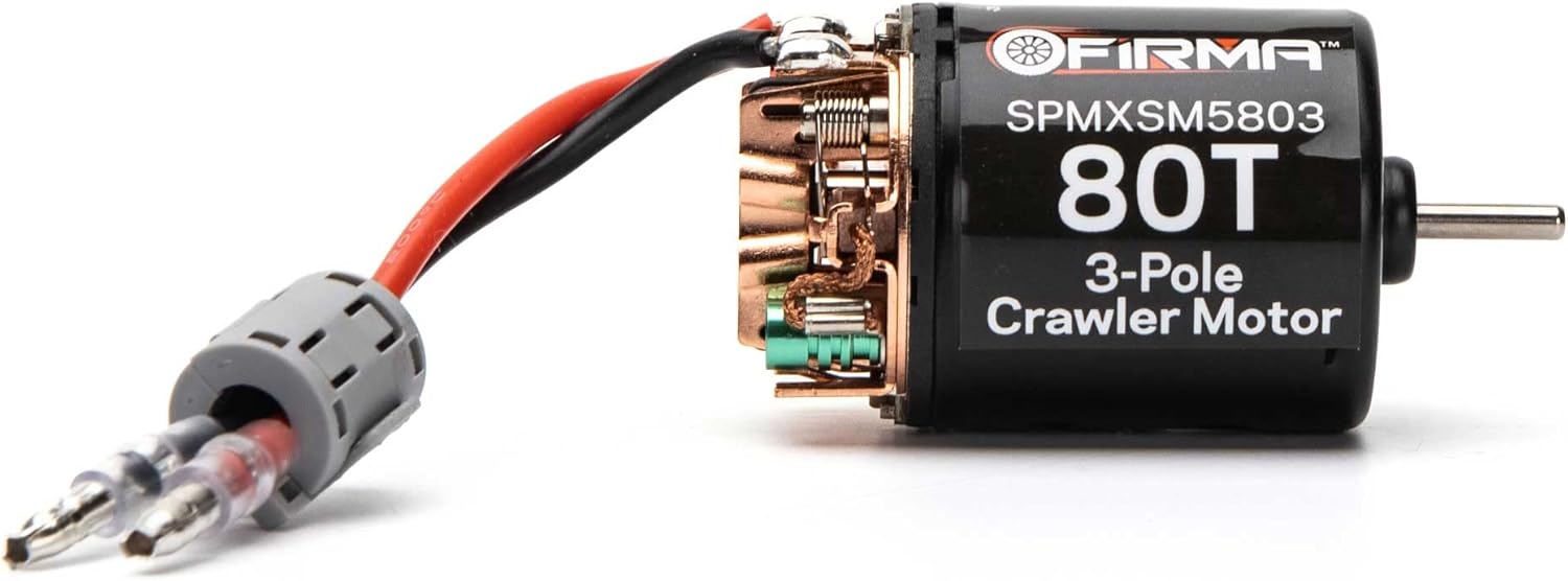 Spektrum Firma 80T SPMXSM5803 – Motor de oruga cepillado de 3 polos