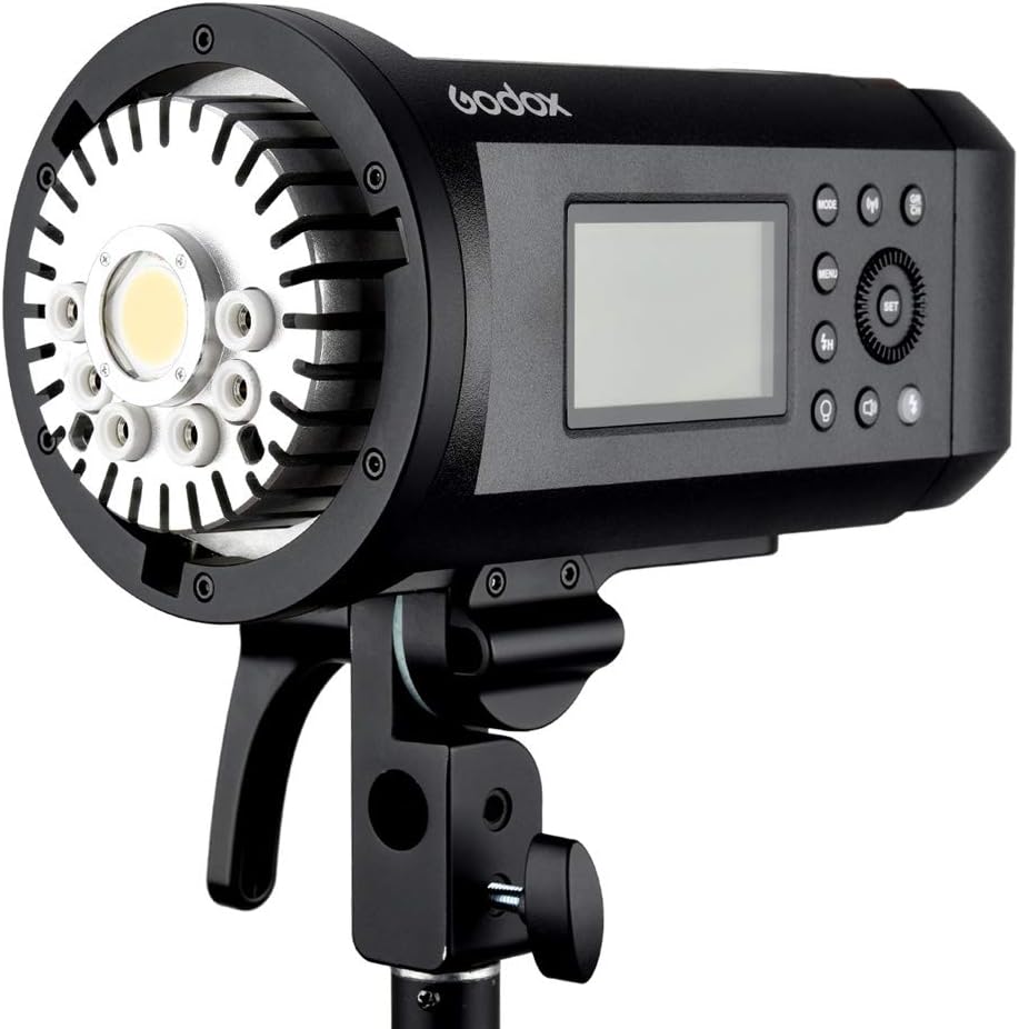 Godox Flash para exteriores Monoligh AD600Pro 600Ws t TTL 2.4G 18000s sincronización de alta velocidad, batería de 2600 mAh 360 flashes de potencia