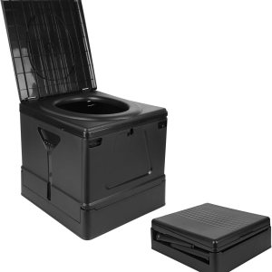 Inodoro portátil XL, inodoro portátil mejorado para adultos, campamento, inodoros altos portátiles para el hogar, campamento, barco, senderismo, Inodoro portátil XL, inodoro portátil mejorado para adultos, campamento, inodoros altos portátiles para el hogar, campamento, barco, senderismo,