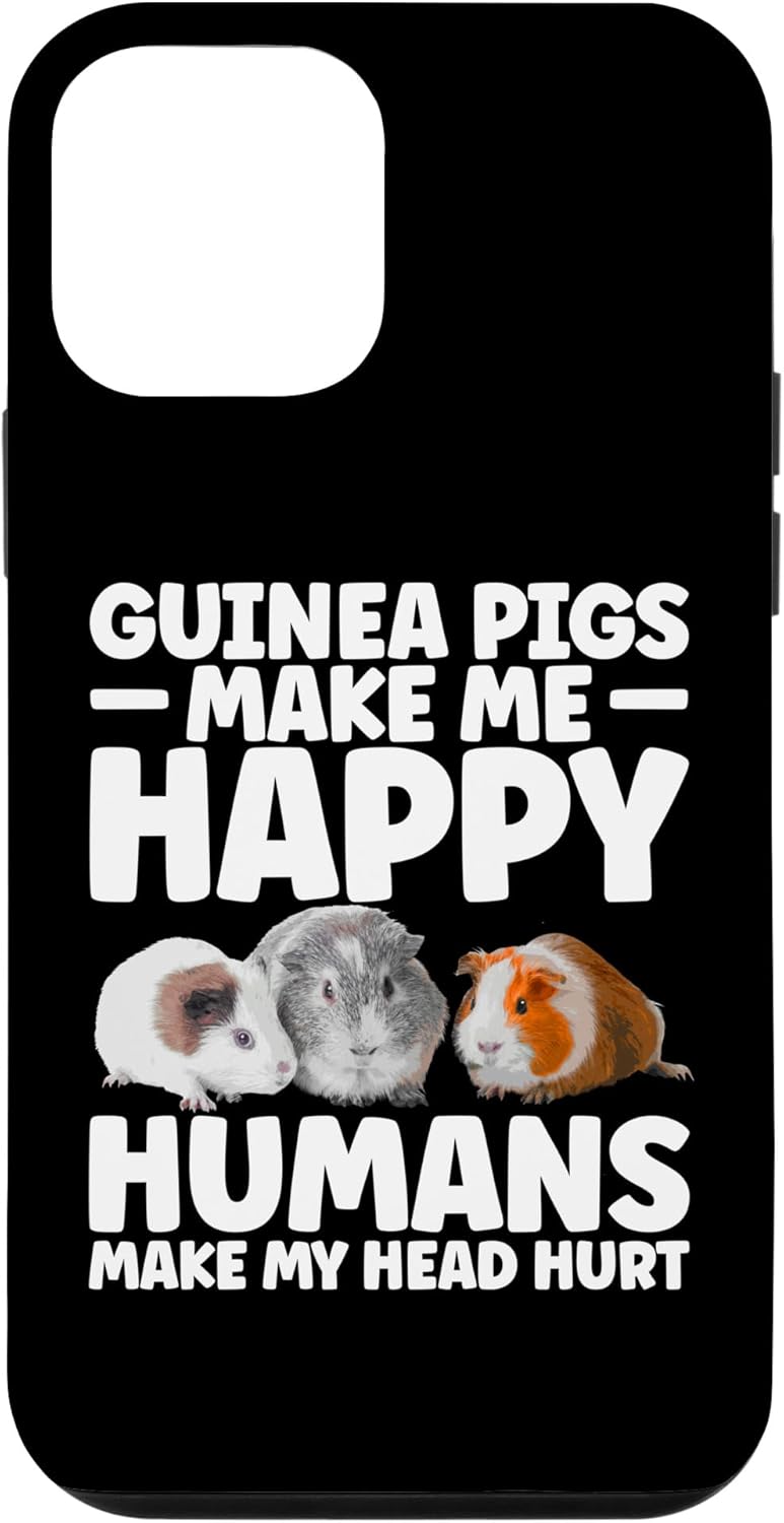 iPhone 12 mini Funny Guinea Pig Clothes Men Women Rodent Guinea Pig Lover Case