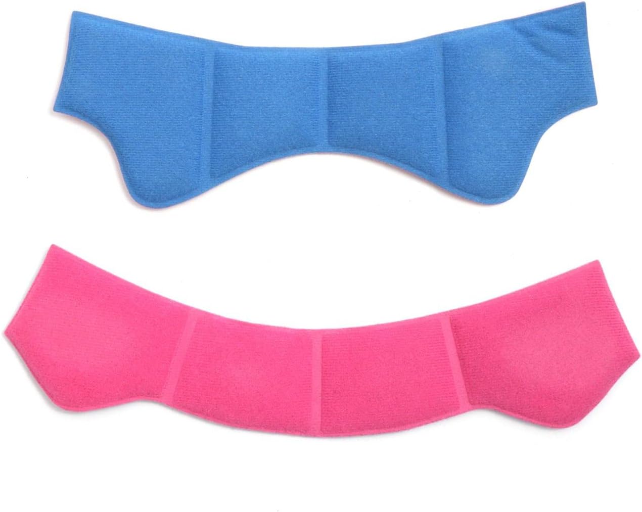 Kit de almohadillas de espuma con relleno interior para casco, esponja sellada azul-rosa, forro de protección, forro de protección, juego de