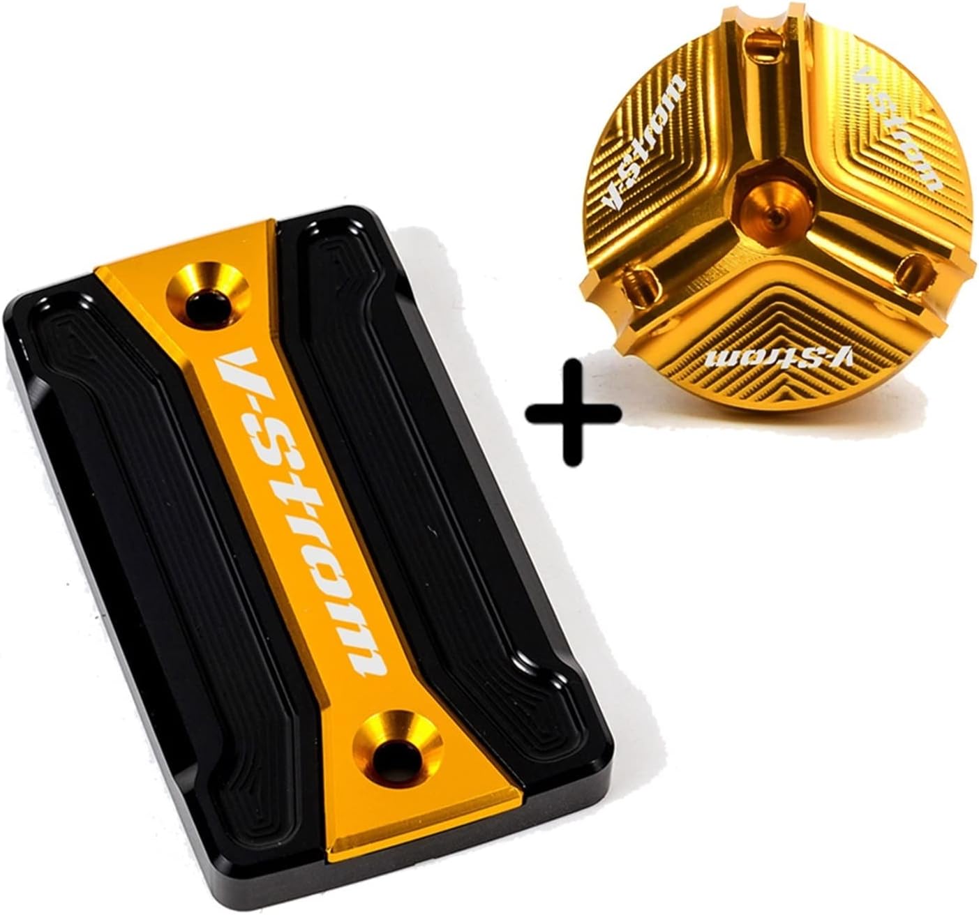 Cubierta de depósito de freno para SUZUKI Vstrom 650 1000 DL650 DL1000 250 DL250 2004-2021 2022 Tapa de depósito de cilindro de líquido de frenos