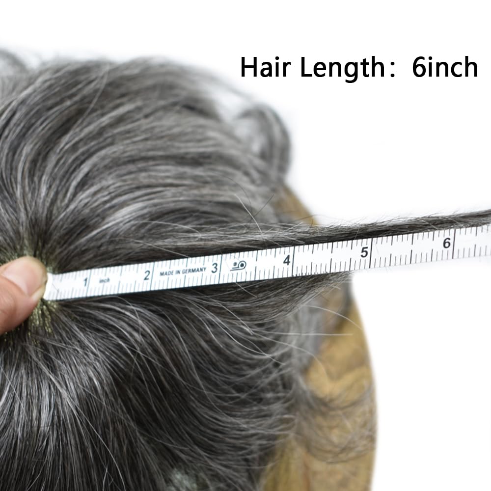 Monofilamento Toupee para hombres, piezas de cabello humano real, duradero, fino, mono para hombre, sistema de cabello para hombres, sistema de