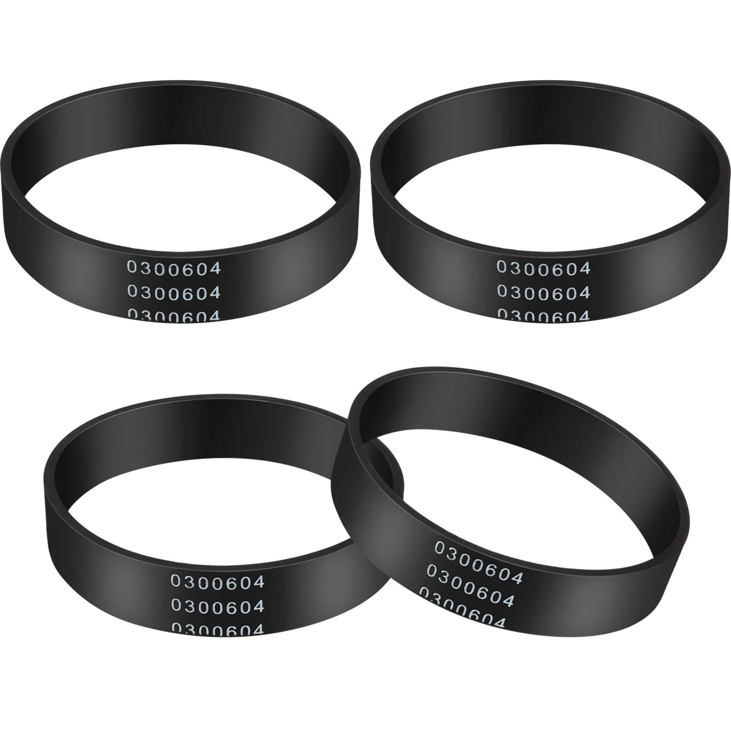 Honoson Cinturón de vacío 0300604 – Correas de repuesto compatibles con aspiradora vertical Oreck XL (4 piezas)