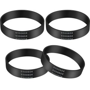 Honoson Cinturón de vacío 0300604 – Correas de repuesto compatibles con aspiradora vertical Oreck XL (4 piezas) Honoson Cinturón de vacío 0300604 – Correas de repuesto compatibles con aspiradora vertical Oreck XL (4 piezas)
