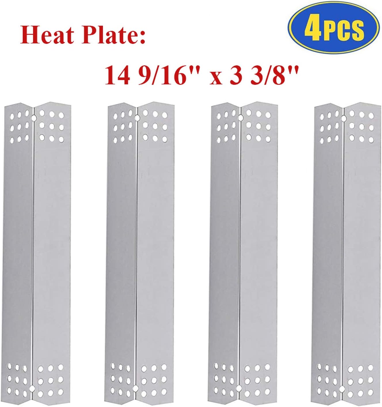 Kit de reparación de parrilla para Nexgrill 720-0830H, 720-0783E, Kenmore 720-0830A, 122.33492410 piezas de repuesto, tubos de quemador de acero