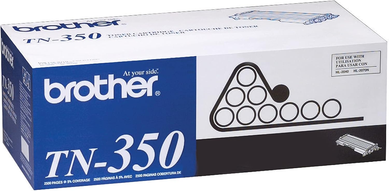 Brother Cartucho de tóner negro, TN-350