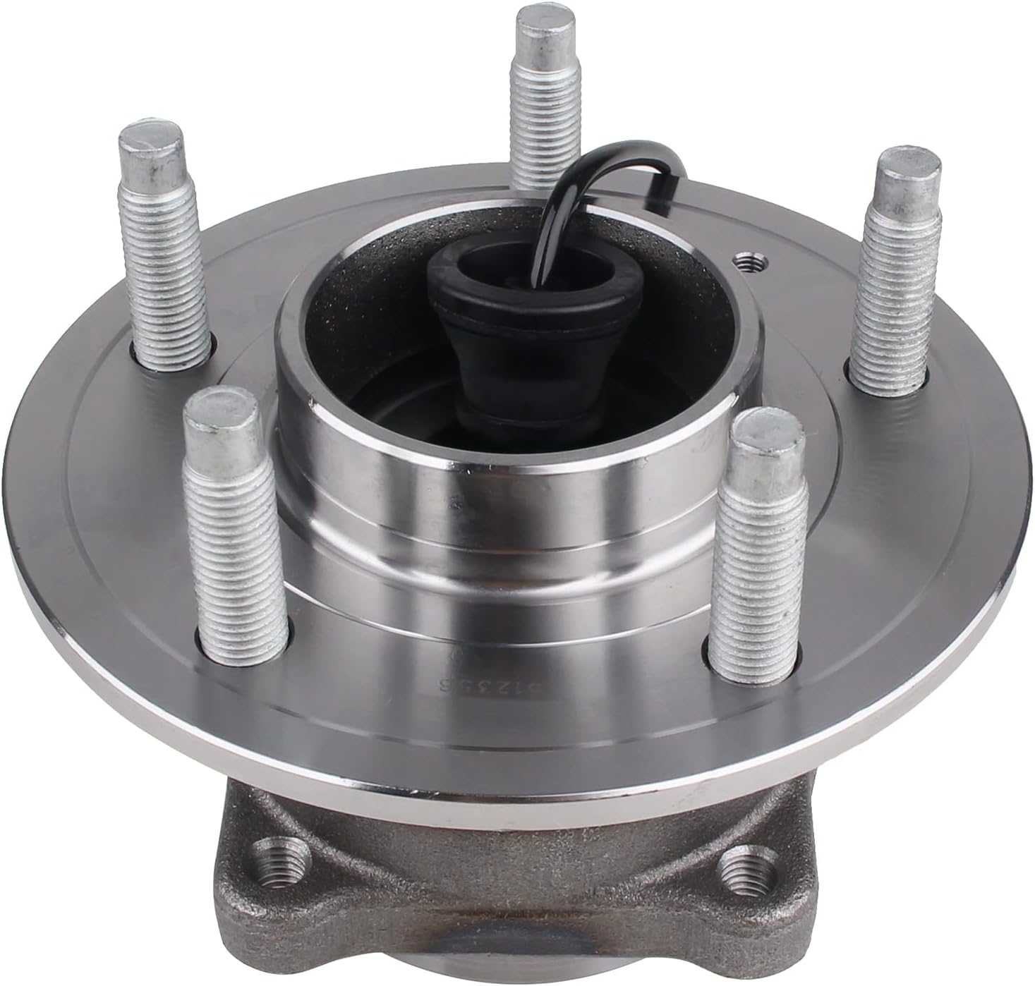 PAROD Par de bujes de rueda trasera 512358 y conjunto de rodamientos compatibles con Pontiac Torrent 2007-2009, Chevy Captiva Sport 2012-2015,