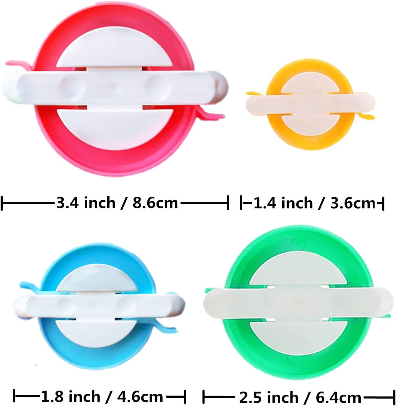 Máquina para hacer pompones, 4 tamaños para tejer bolas de pelusa, agujas, manualidades, manualidades, juego de herramientas de lana, decoración + 1