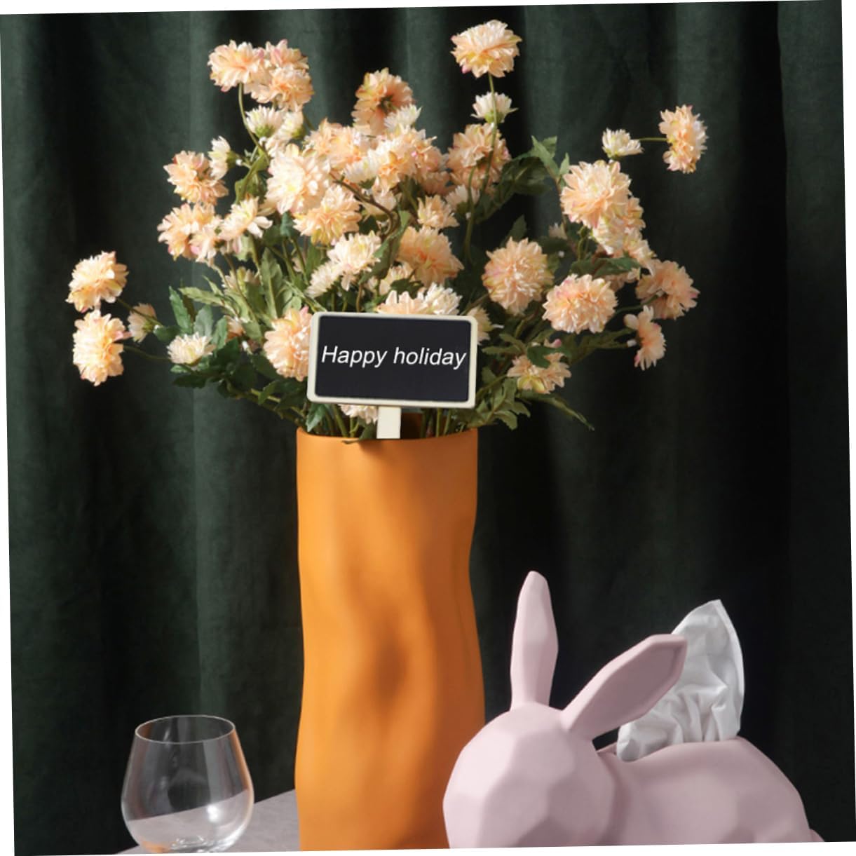 MAGICLULU 40 piezas de etiqueta con logotipo y mensaje de estaca para jardín, etiqueta de flores grabable, etiqueta de regalo, etiqueta de regalo
