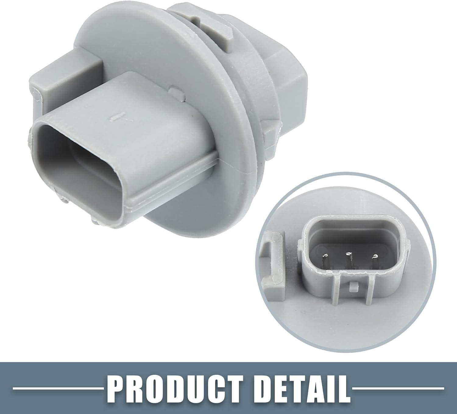 Señal de giro 33302S5AA01 bombilla para Acura RDX 2007-2015 plástico gris