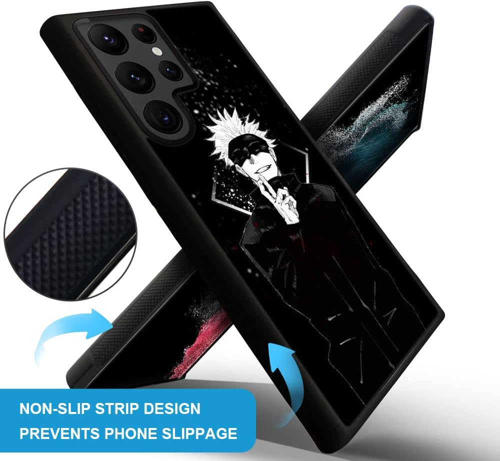 DJSOK Funda compatible con Samsung Galaxy S23 Ultra, Anime006 Galaxy S23 Ultra, funda antideslizante para Samsung Galaxy S23 Ultra de 6.8 pulgadas