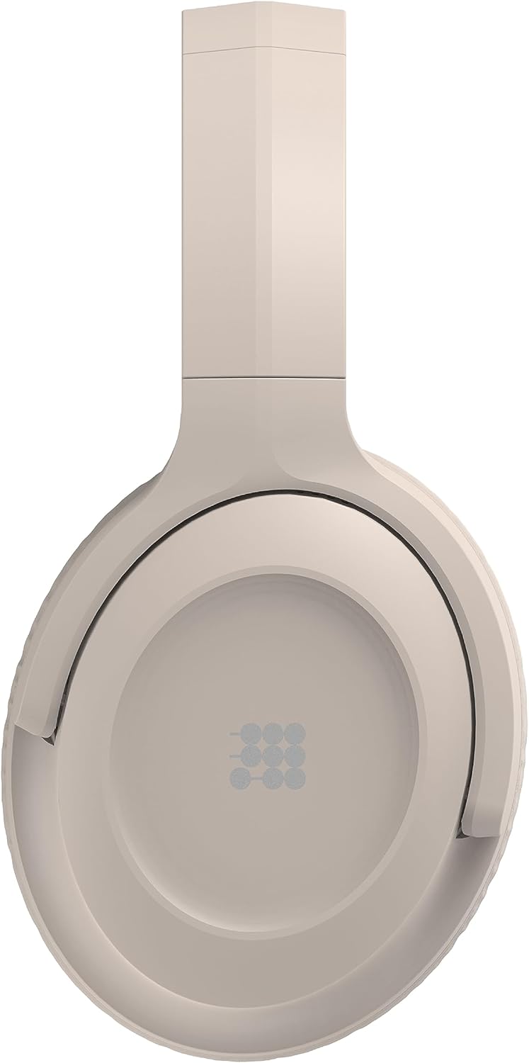 Cubitt – Auriculares de estudio con cancelación activa de ruido sobre la oreja con micrófono, sonido premium, extensión y flexión, carga rápida,