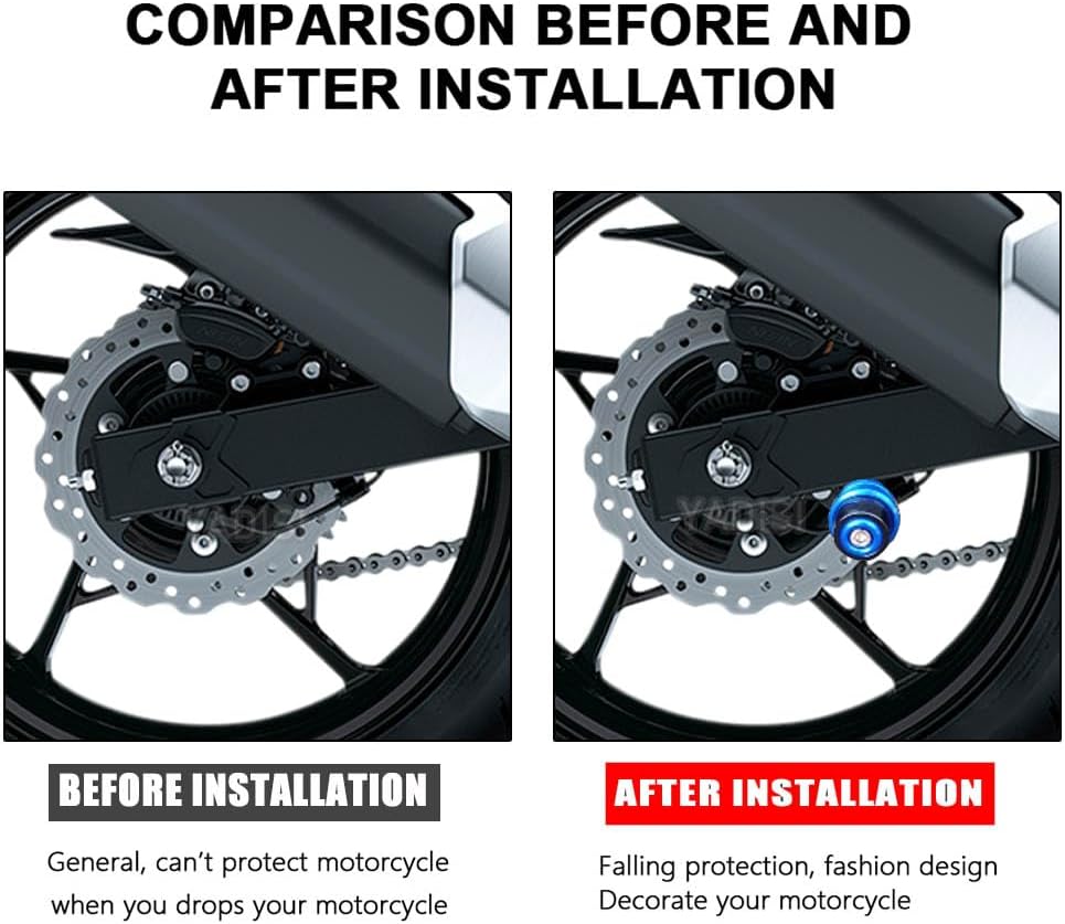 Para GIXXER 250 SF 150 125 GIXXER 250SF 2018-2022 2023 Accesorios de motocicleta CNC Carretes basculantes Tornillos de soporte deslizante
