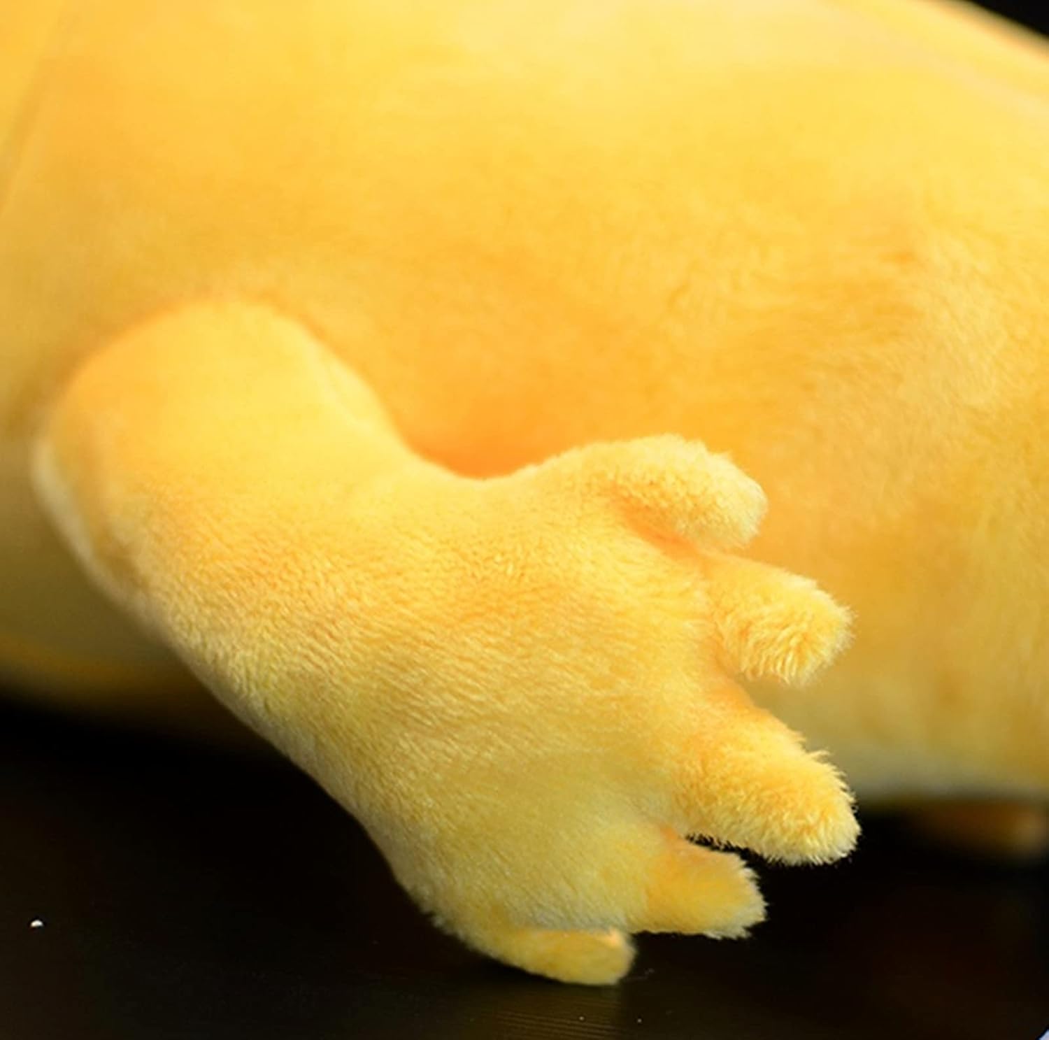 ZHONGXIN MADE Juguete de peluche de ajolote de simulación, 20 suaves y realistas, peces de ajolote amarillo, lagarto espeluznante, lindos juguetes