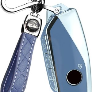 ontto Funda para llavero BMW 2023 7 Series 740 760i X7 IX XM TPU Smart Remote Car Key Case Gris ontto Funda para llavero BMW 2023 7 Series 740 760i X7 IX XM TPU Smart Remote Car Key Case Gris