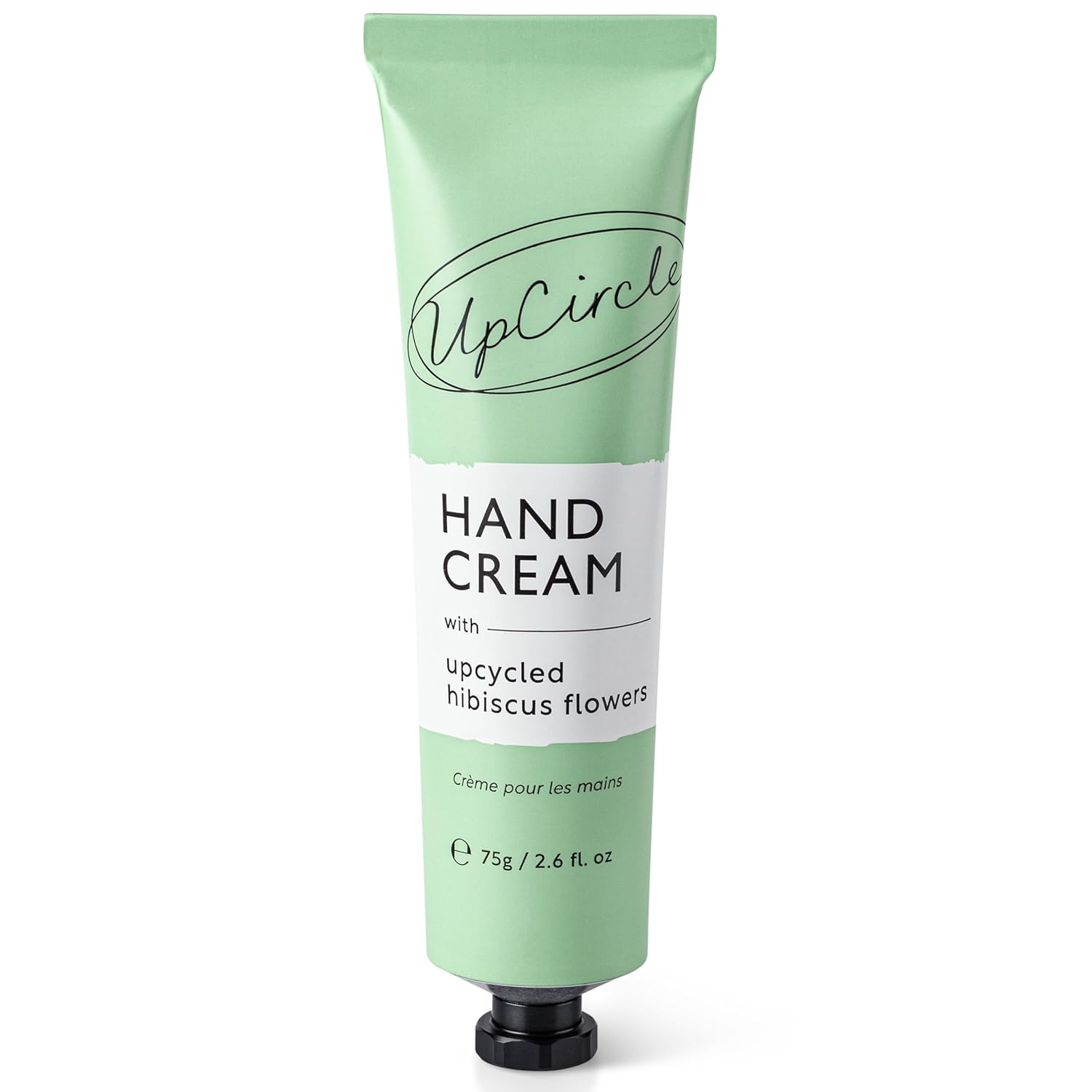 UPCIRCLE Crema de manos con flores de hibisco + manteca de karité, altamente nutritiva, de rápida absorción + protección, aprobada