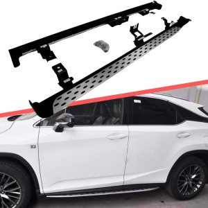 Estribos laterales aptos para Lexus RX 2016-2022 RX350 RX350L RX450L RX450hL Running Board Nerf Bar Estribos laterales aptos para Lexus RX 2016-2022 RX350 RX350L RX450L RX450hL Running Board Nerf Bar