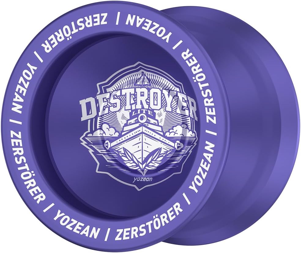 Yozean – Yoyo, yoyo profesional sin respuesta con cuerda, eje de acero Yo Yo y cuerpo de aluminio de aleación 6061, competencia 1A, 3A, 5A