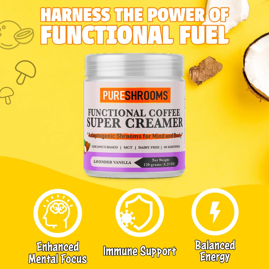 PureShrooms Crema Original (Lavanda Vainilla)