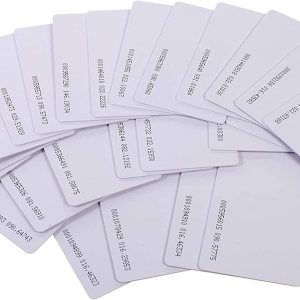 UHPPOTE Tarjeta inteligente de proximidad RFID sin contacto de 125 kHz de 0.031 in de grosor para sistema de control de acceso y asistencia de UHPPOTE Tarjeta inteligente de proximidad RFID sin contacto de 125 kHz de 0.031 in de grosor para sistema de control de acceso y asistencia de
