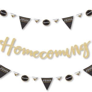 Big Dot of Happiness Hoco Dance – Decoración de pancarta de regreso a casa, 36 recortes de pancartas y letras de pancarta de regreso a casa con Big Dot of Happiness Hoco Dance – Decoración de pancarta de regreso a casa, 36 recortes de pancartas y letras de pancarta de regreso a casa con