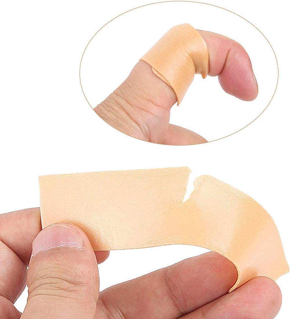 Moleskin – Rollo de 2 piezas multiusos antideslizante para el cuidado de los pies, almohadillas de ampollas adhesivas impermeables con cinta de