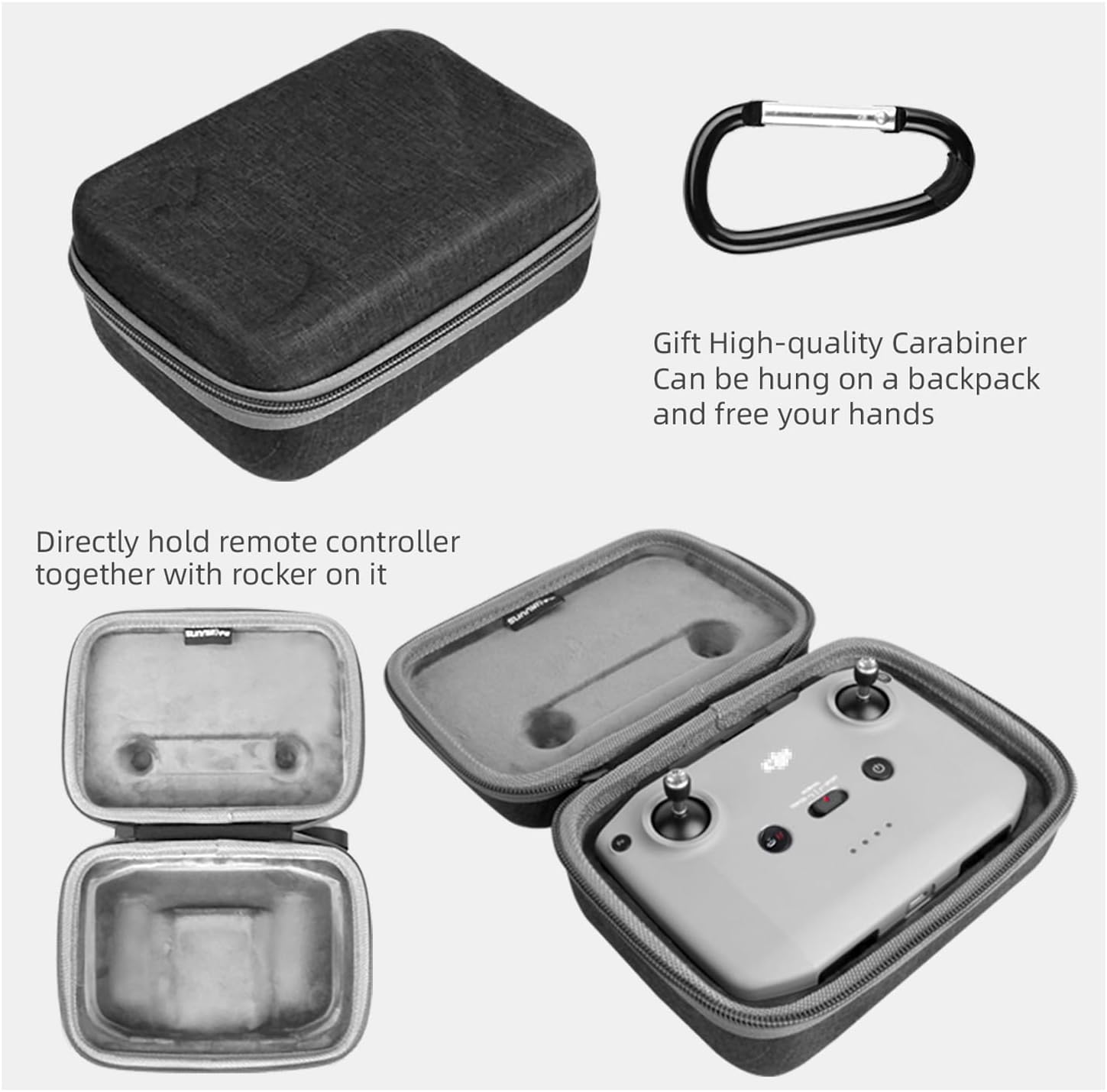 Mini4 Pro Funda para DJI Mini 4 Pro Accesorios Drone Body Bag RC2 RC-N2 Controlador Remoto Viaje Llevar Shell Duro