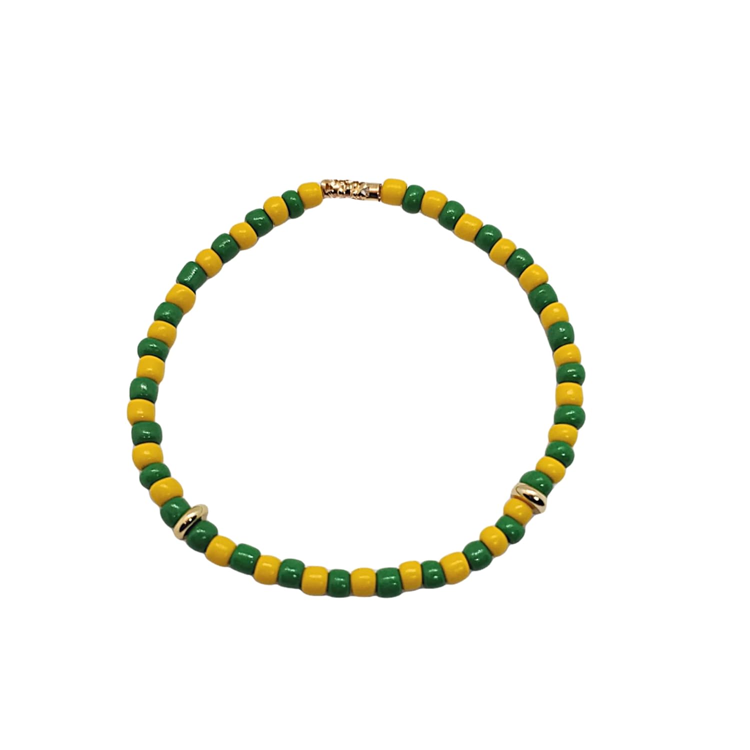 Evil Eye Orishas Protection Jewelry Ilde Elastic Stretch Adjustable Beaded Unisex Amulet Bracelet Pulsera Set (Orula)