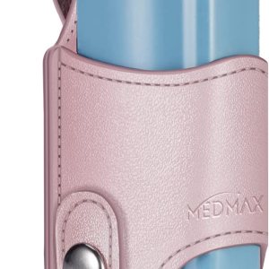 Soporte para inhalador de asma de piel sintética protectora de viaje, práctica funda de transporte ligera con clip de mosquetón, inhalador no Soporte para inhalador de asma de piel sintética protectora de viaje, práctica funda de transporte ligera con clip de mosquetón, inhalador no