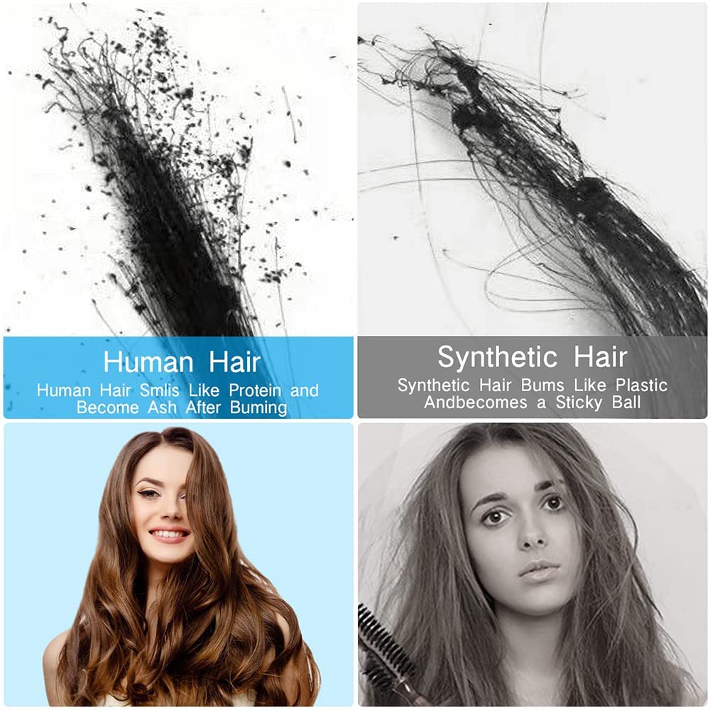Extensiones de cabello humano 6D, extensión de cabello 6D marrón oscuro, extensión de cabello lacio oculto sin rastro, extensión de cabello lacio