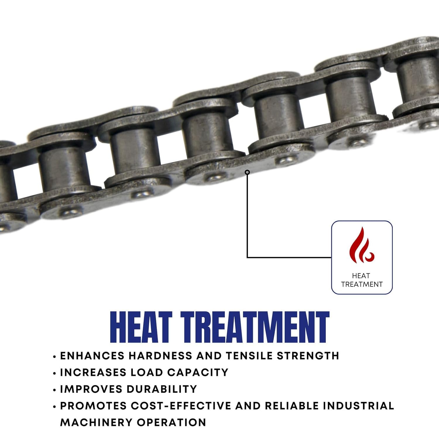 Jeremywell 41 Roller Chain 50 Feet with 5 Connecting Links for Go Karts, Mini Bikes, Scooters, ATV, MTV, Dirt Bike and Other Industrial Machinery