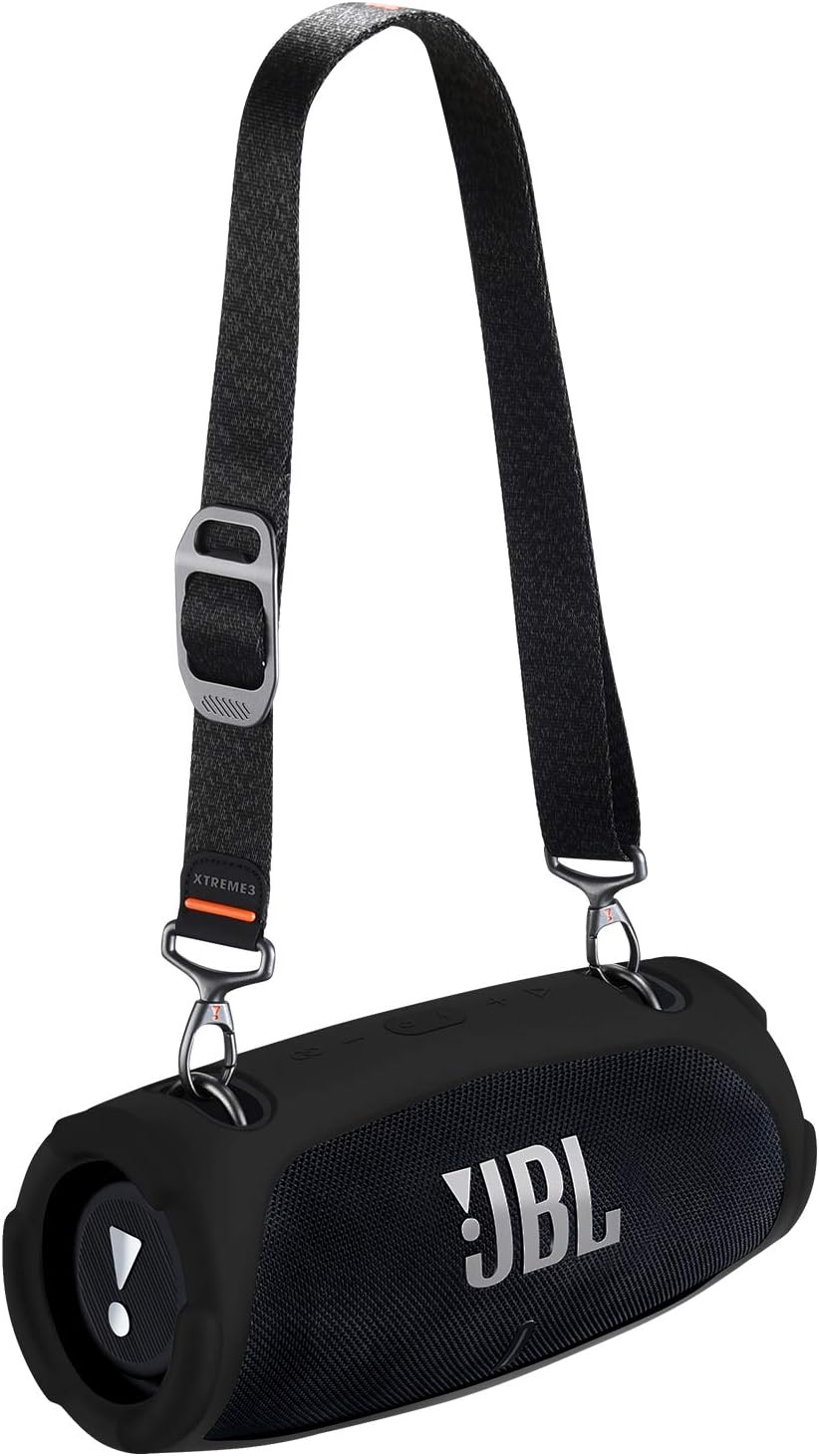 Zaracle Funda de transporte flexible para proteger la funda protectora de la funda de viaje para JBL Xtreme 3 Altavoz portátil (negro)