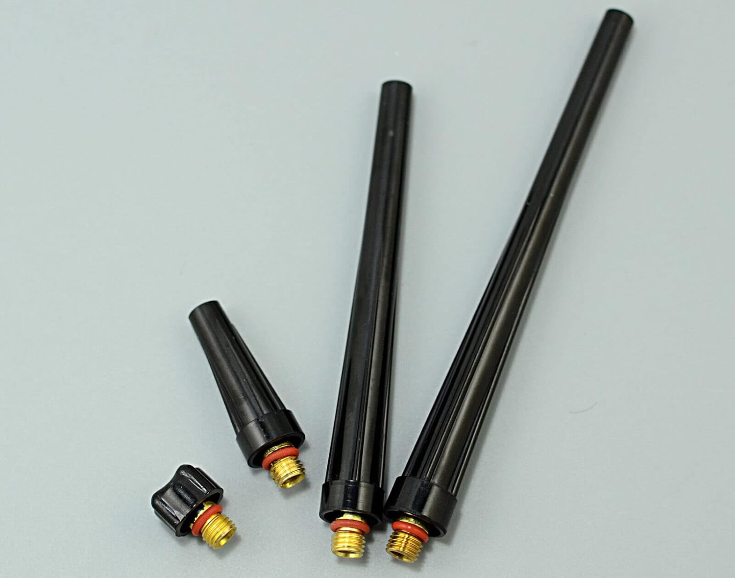 RIVERWELD TIG Tapas traseras largas medianas cortas 41V24 41V35 41V33 Fit SR PDA DB WP 9 20 25 TIG soldadura antorcha 10 unids
