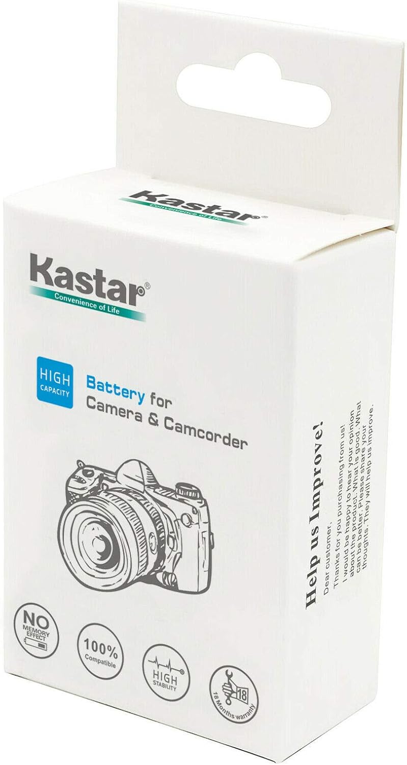Kastar Paquete de 2 baterías KLIC-7002 y cargador de pared de CA de repuesto para batería Kodak KLIC-7002 K7002, Kodak EasyShare V530, EasyShare
