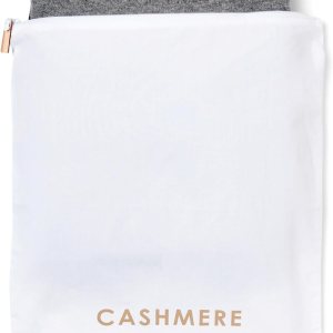 Conjunto de bolsa de almacenamiento de suéter de lana de cachemira con madera de cedro integrada Conjunto de bolsa de almacenamiento de suéter de lana de cachemira con madera de cedro integrada