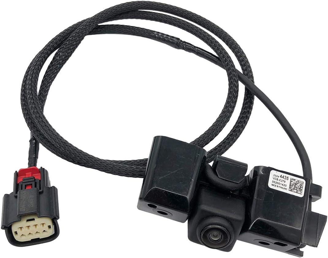GERMBAN 23244435 Cámara trasera de advertencia de salida de carril de 8 pines de repuesto para GMC Sierra 2500HD 3500HD Chevrolet Silverado 2500HD